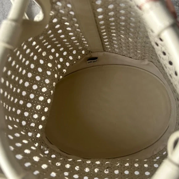 Cult Gaia Fifi Backpack in White Leather New Women's Bag - Picture 7 of 10